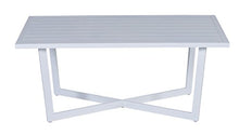 Garden Impressions 07048 GT Side Table, Mat Bianco, 110 x 62,5 x 47 cm
