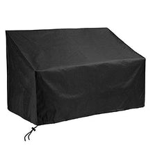 OuSaiVen Panca da Esterno parapolvere 2 posti panchina 134 * 66 * 89 cm