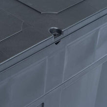 E E-NICES Baule da Giardino 320 L Nero