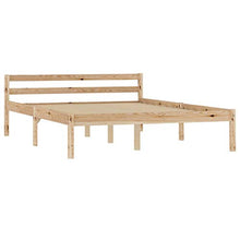FAMIROSA Giroletto con 2 Cassetti in Legno Massello di Pino 120x200 cm-0329