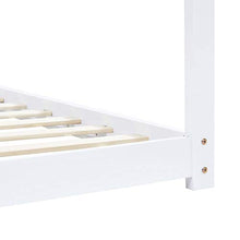 FAMIROSA Giroletto per Bambini Bianco in Massello di Pino 70x140 cm-3349