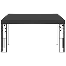 vidaXL Gazebo a Parete 4x3x2,5 m Antracite
