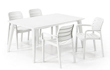 Keter Tavolo Lima Lungo 160 Cm, Tavolo Lima Adatto A 6 Persone, Bianco