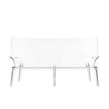 Kartell Uncle Jack Divano, Policarbonato, Bianco(Cristallo), 75 x 96 x 190 cm