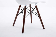 SWEETHOME Set di 4 sedie da pranzo tavolo tavolo in legno spray per soggiorno, ufficio, caffè (bianco)