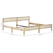 SKM Giroletto in Legno Massello di Mango 200 cm (26.62kg)