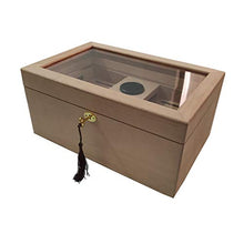 XINBO Cigar Humidor, può Contenere Circa 150 sigari, Legno Solido Cigar Box, con igrometro e umidificatore