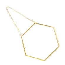 XCAYBH - Specchio da bagno con forma geometrica, stile minimalista