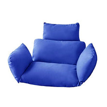 Cuscino per Sedia Cesto Appeso Altalena Rimovibile Culla Amaca Schienale Esterno da Ufficio Supporto Lombare (Colore: Grigio)