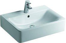 Ideal Standard Connect Cube - Lavabo Bianco; A 1 Foro, Con Troppopieno; 60