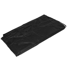 Fodera per sedia, copertura per sedia a dondolo sospesa da giardino impermeabile per esterni, nera 230x200cm