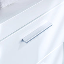 trendteam smart living Mobili, Legno, Bianco/Bianco (Alta lucentezza), 37 x 77 x 23 cm