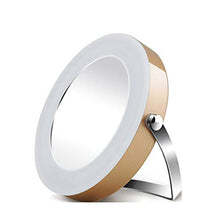 WM HD Specchio di ingrandimento Mini Luce Rotonda Bellezza LED Specchio Trucco Specchio Specchio - 11.5