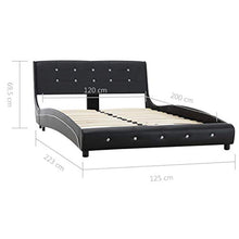 SKM Giroletto Nero in Similpelle 120x200 cm (29kg)