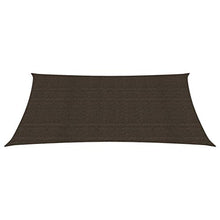 vidaXL Vela Parasole 160 g/m² Marrone 3,5x4,5 m in HDPE