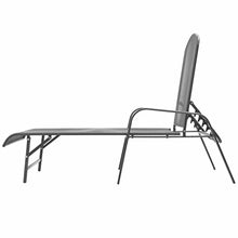 Tidyard Lettini da Giardino, Lettino Prendisole in Rete di Acciaio Regolabile