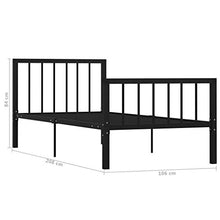 SKM Giroletto Nero in Metallo 100x200 cm (17kg)