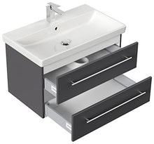 Mueble de baño con Lavabo Villeroy & Boch Avento 80 cm antracite satinato