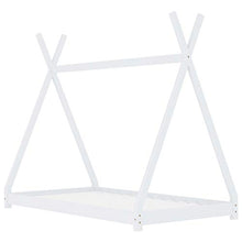 FAMIROSA Giroletto per Bambini Bianco in Massello di Pino 80x160 cm-3359