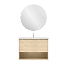 Amizuva Niwa Mobile da bagno, in legno, 80 cm, 3 pezzi