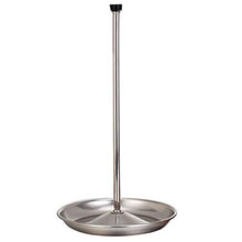 PETSOLA Decanter per Vino Display Staffa Supporto Stendino Barware 35cm - Argento, 35x17cm
