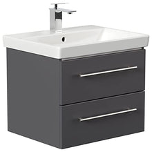 Mobile bagno con lavabo Villeroy & Boch Avento 60cm antracite satinato