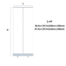 Banner Estraibile Portatile Schermo Trasparente, Separare Schermo Protettivo, Schermo Protettivo con PVC Pellicola Trasparente