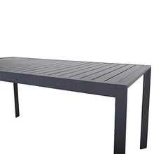Chicreat Tavolo allungabile in alluminio, da esterni, 180 x 90 x 71,5 cm