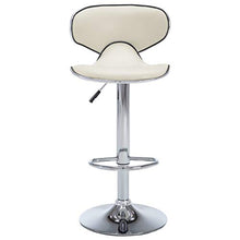 vidaXL Sgabelli da Bar 2 pz Crema in Similpelle