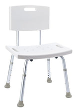 Ridder A00602101 Sgabello da bagno con schienale