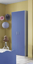 Zucca Mobili Armadio Crazy 2 Ante H.211 L.82,6 P.53,3 (Blu)