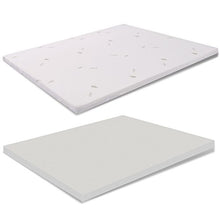 miasuite i sogni italiani Topper CORRETTORE in MEMORYFOAM per Materasso Matrimoniale 170x190 Altezza 5 CM SFODERABILE Aloe Vera