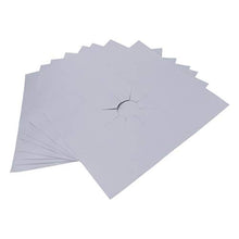 Fenteer 8Pcs 0.2mm Pad di Protezione del Forno, Pad di Protezione della Stufa A Gas Resistente - Argento