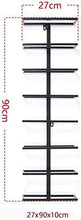 PWZ Pratica Semplicità Domestica Montaggio a Parete Vintage Pratica Semplicità Domestica, Supporto in Stile Industriale Portaoggetti in Ferro Display Rack Bar8 bottiglie