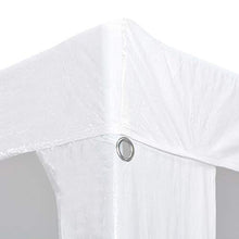Festnight Gazebo da Giardino, Tendone per Feste in PE 3x12 m Bianco
