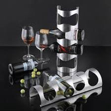 Ikea Vurm - Portabottiglie da parete in acciaio inox, 2 pezzi
