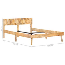 SKM Giroletto in Legno Massello di Mango 120x200 cm (20.49kg)