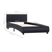 SKM Giroletto Nero in Similpelle 100x200 cm (21.85kg)