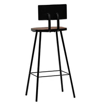 Tidyard Set 3 Pezzi: 1 Tavolo da Bar con 2 Sedie da Bar in Legno Massello di Mango 8455