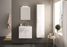 Alli Bert bagno arredo bagno set di mobili da bagno mobile waschtisch luce bianco 95 cm