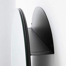DXXWANG Specchio da appendere per trucco da bagno rotondo diametro nordico moda creativa in metallo con kit completo