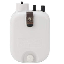 SALUTUYA Pompa da Pesca silenziosa di Colore Bianco Resistente e Durevole in Materiale ABS 4,5 * 3,1 * 1,6 Pollici, per Gli Amanti della Pesca