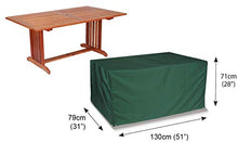 Bosmere Products Ltd Cover per Tavolo Rettangolare da 4 Posti, 71 x 79 x 130 cm