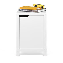 TemaHome Basic Comodino, Legno, Bianco, 34x34x50 cm