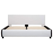 SKM Giroletto con Cassetti Bianco in Similpelle 140x200 cm