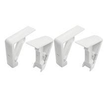 Vikenner -- 4 molle ferma-tovaglia in plastica a clip, ideali per casa, giardino, feste, pic-nic, matrimoni