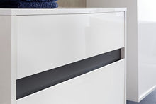 trendteam smart living Arredamenti, Facciata Bianca Lucente, Taglia unica
