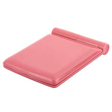 Edrus - Specchio portatile con ingrandimento touch screen 8 dimmerabile illuminato, specchio cosmetico da borsa, pieghevole, doubleface, specchio compatto