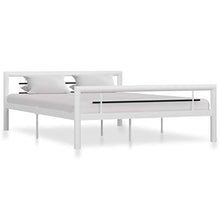 SKM Giroletto Bianco e Nero in Metallo 160x200 cm