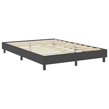 SKM Letto a Molle Grigio Scuro in Tessuto 140x200 cm (65.7kg)